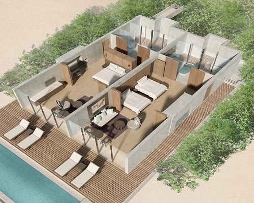 The Westin Maldives Miriandhoo Resort  фото 36